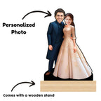 Personalized Wedding Couple Caricature