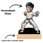Personalized Judo Warrior Caricature For Him