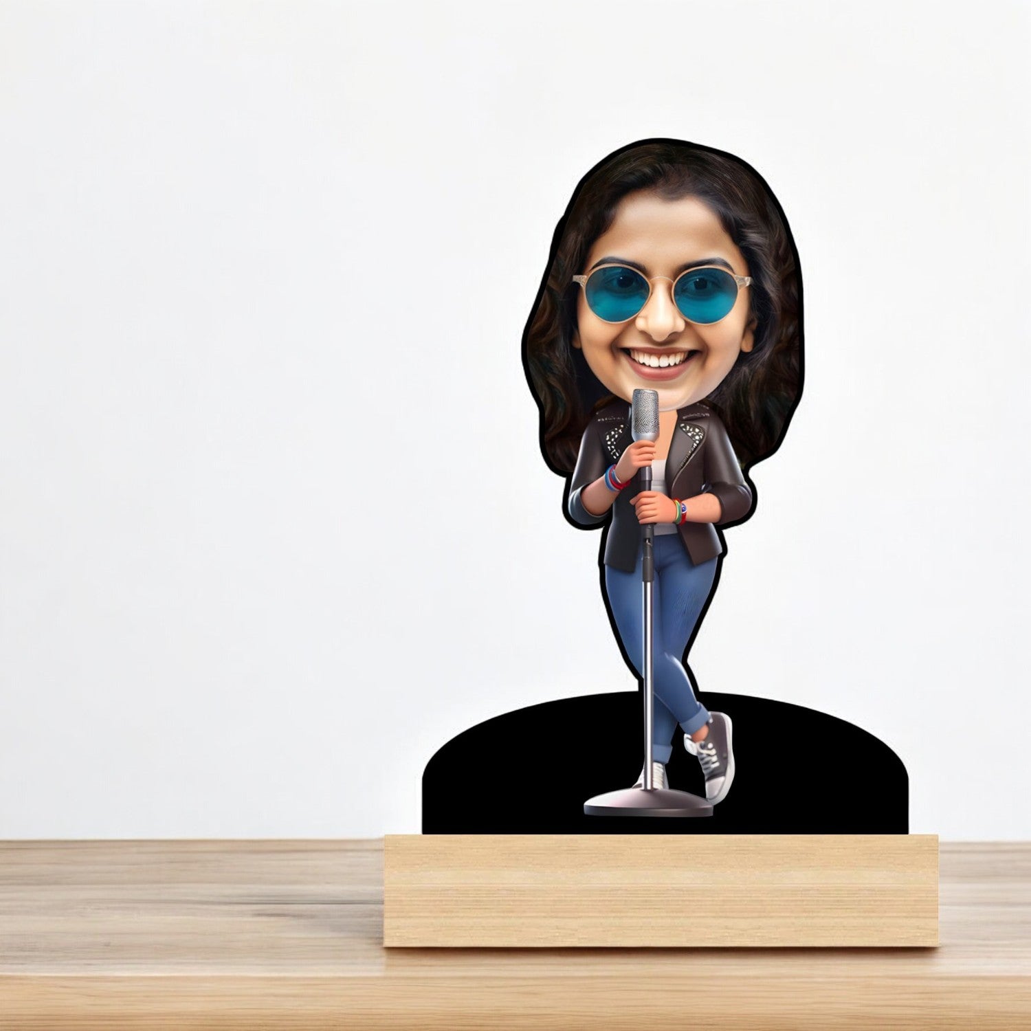 Personalized Caricature For Singer A Perfect Gift for Her