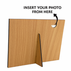 You & Me Wooden Photo Frame – Romantic Gift for Couple