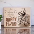 Engraved Wooden Photo Frame