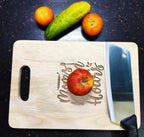 wooden chopping board