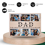 wooden frame for father