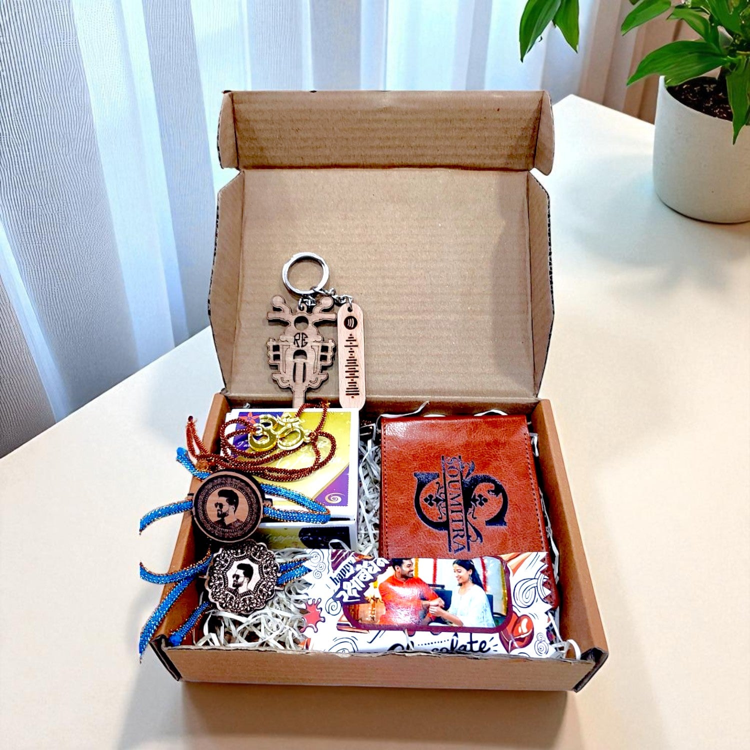 Personalized Rakshabandhan Gift Combo Set