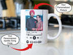 Customized Ceramic Spotify Mug With Photo