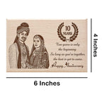 10th anniversary frame