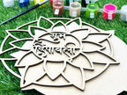 Wooden DIY Hanging Diwali Decoration Ornaments Set of 5 With Free Colors