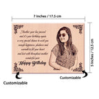 wooden frame gift