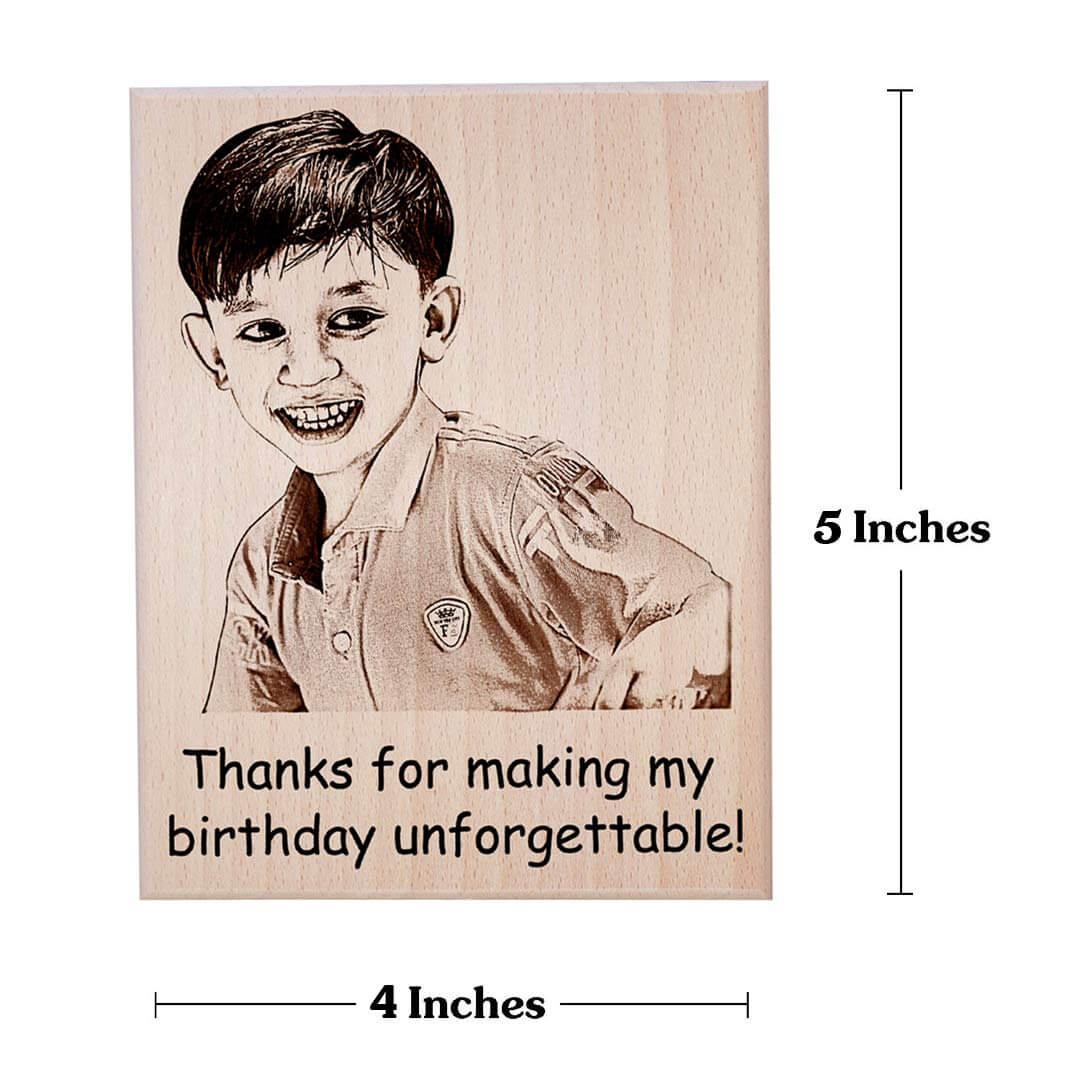 Personalized Photo Frame For Birthday Return Gift