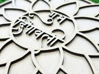 Wooden DIY Hanging Diwali Decoration Ornaments Set of 5 With Free Colors