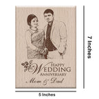 wooden frame