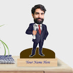 Personalized Caricature for Engineer with Custom Name
