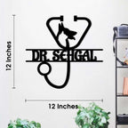 Custom Wall Sign for Vet Clinic – Personalized Name Emblem