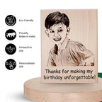 Personalized Photo Frame For Birthday Return Gift