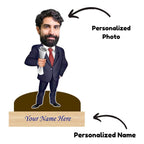 Personalized Caricature for Engineer with Custom Name
