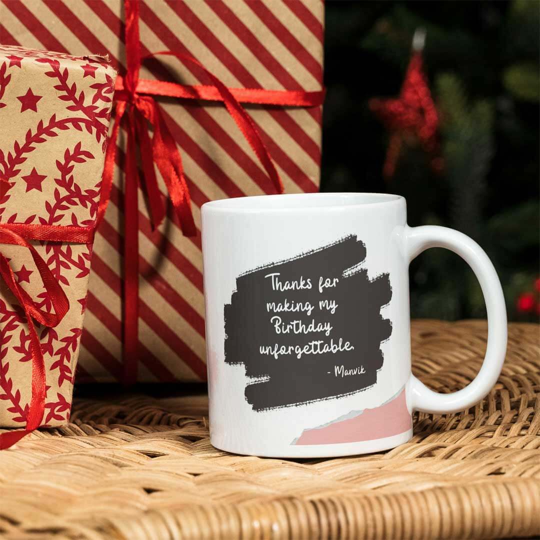 Personalized Premium Coffee Mug For Birthday Return Gift