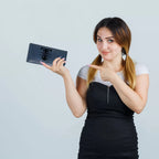 blue name wallet