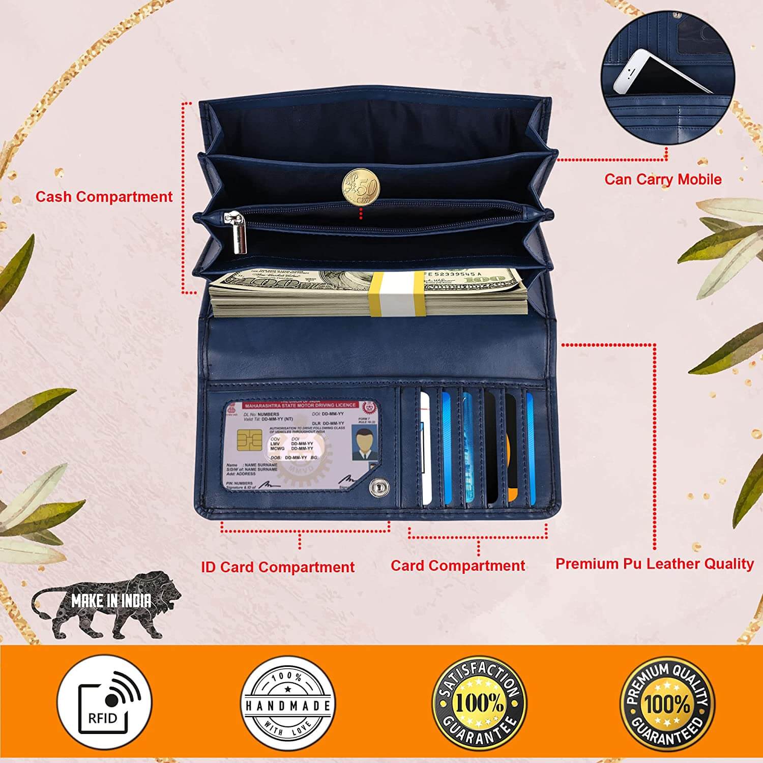 multipurpose wallet