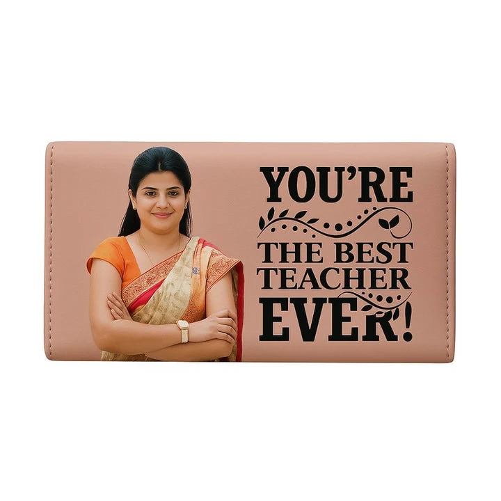 Personalized Women's Wallet with Photo & Name |