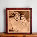 Heartfelt Gift for Grandparents - Engraved Wooden Painting