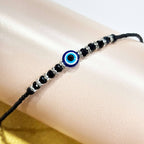 Charming Diva Pendant Set of 4 with Evil Eye Bracelet