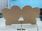 Back Side of Double Heart Frame