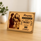 Personalized MDF Wooden Frame For Anniversary Gift For Couple