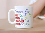 Mug for math teacher