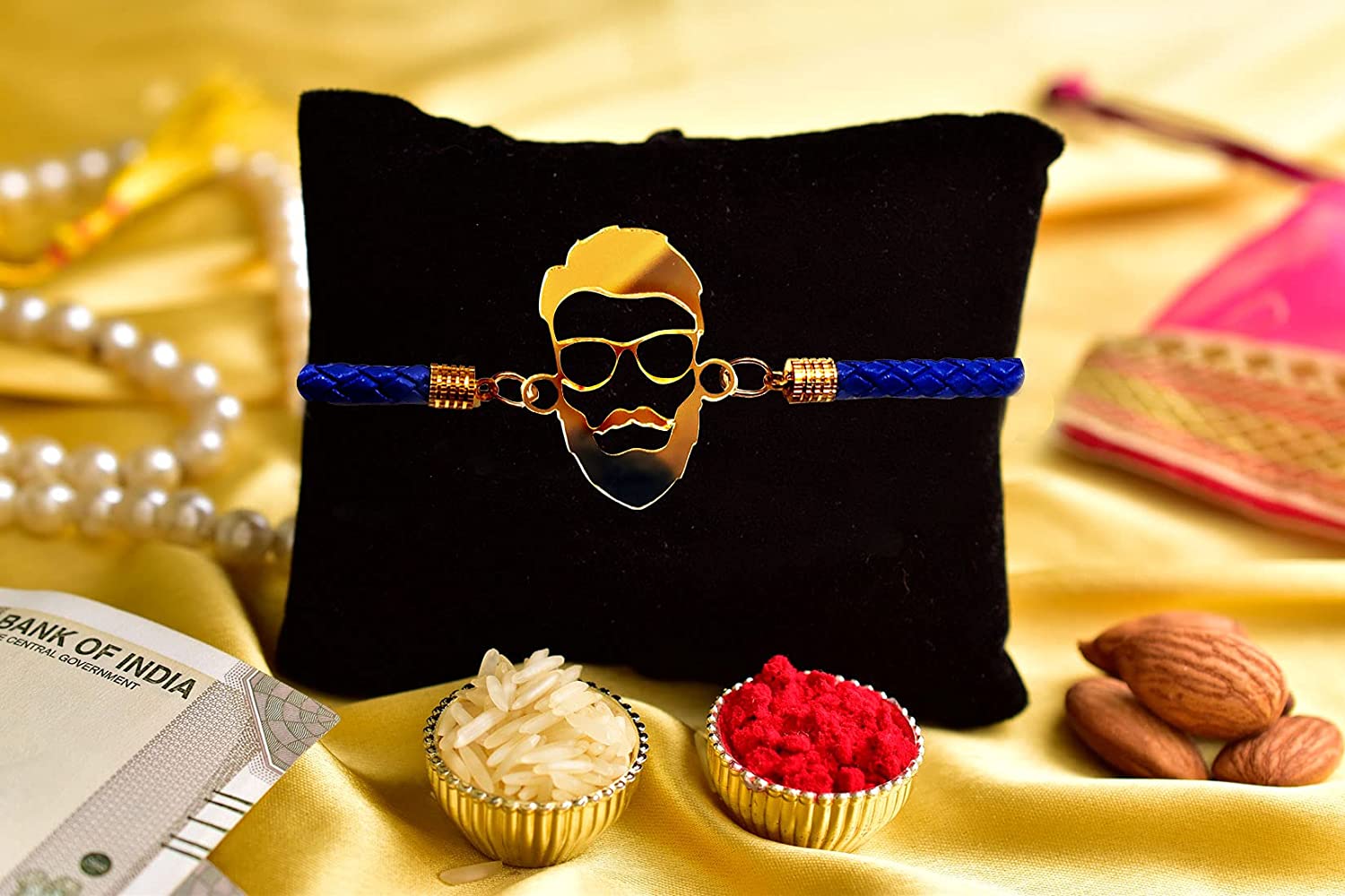 Designer Bracelet Rakhi for Brother
