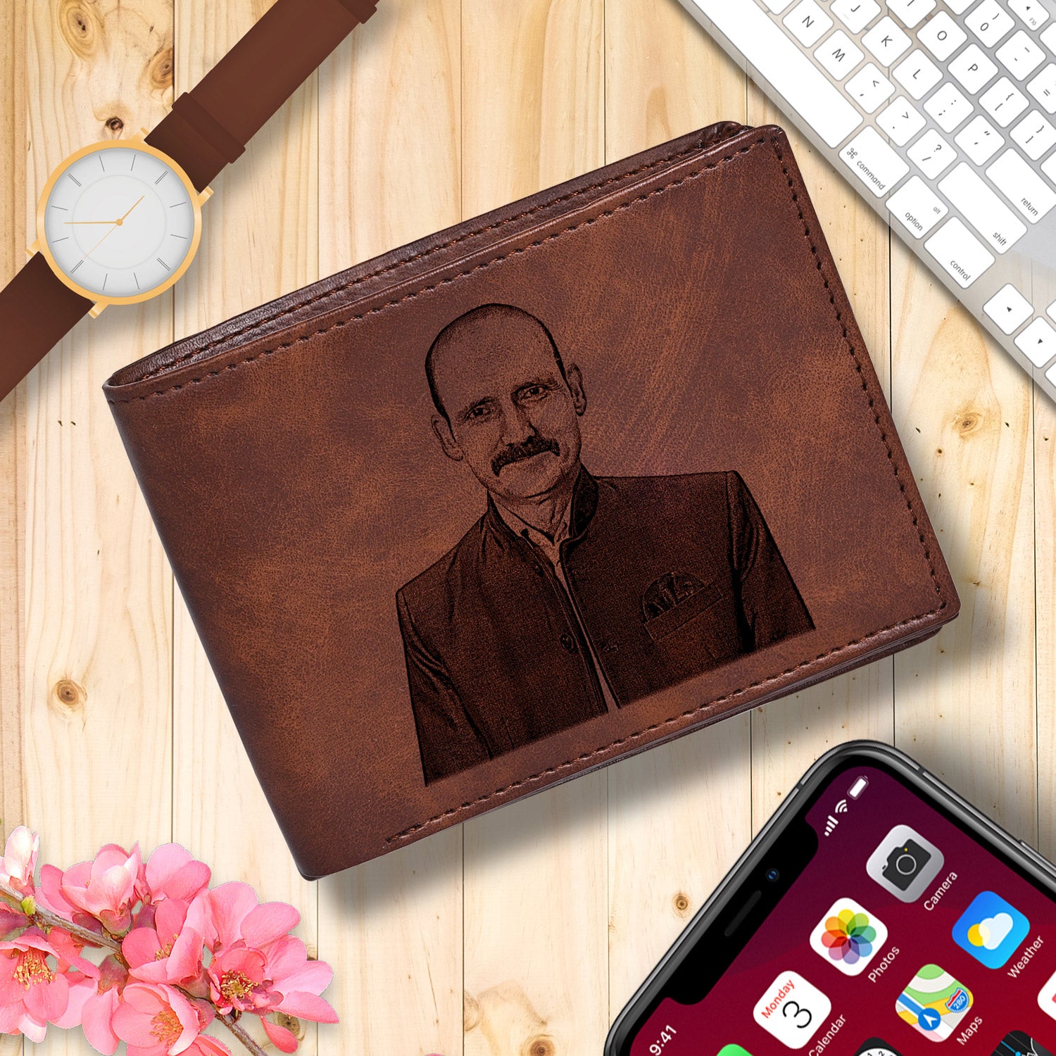 Personalized Engraved Premium Combo Gift Set For Parents