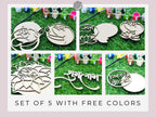 Set of 5 with free colors