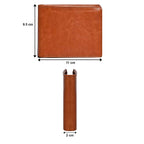 Personalized Name Purse or Wallet for Boys (Tan)