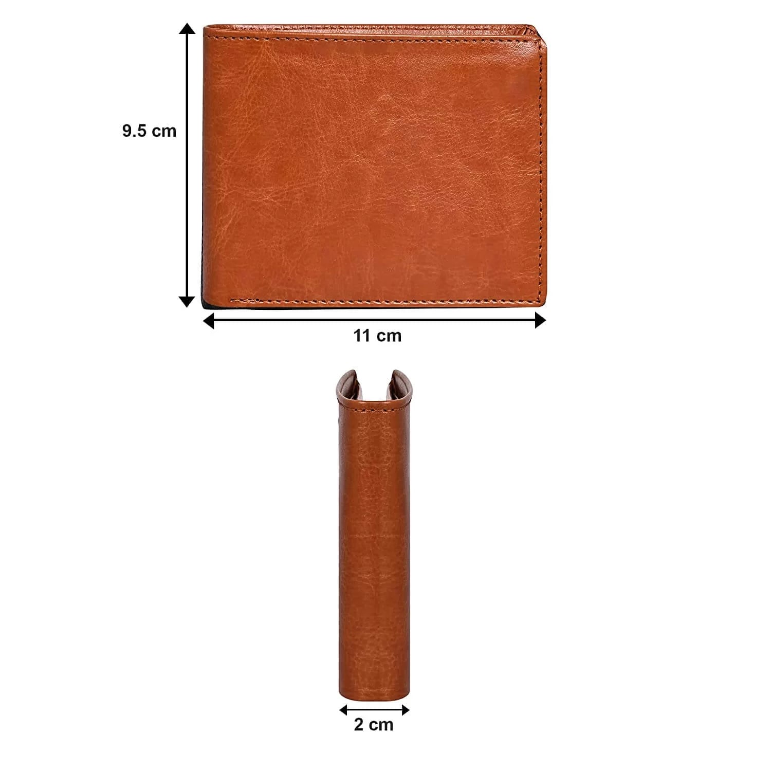 Personalized Name Purse or Wallet for Boys (Tan)
