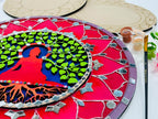 Round Buddha Wooden Lippan Art Board DIY Kit