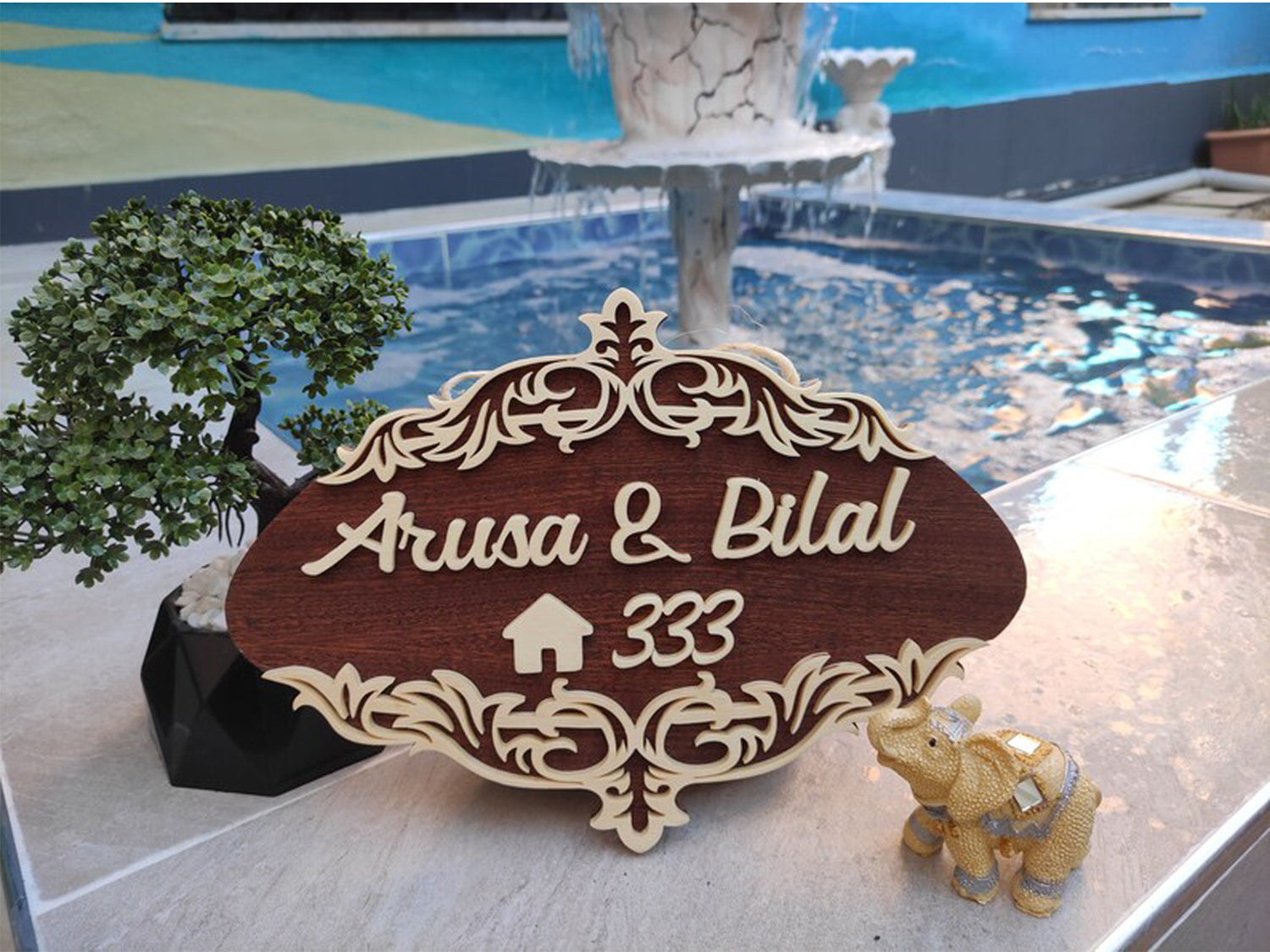 Name plate