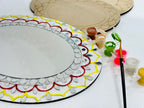 Mirror Wooden Mandala Lippan Art Board DIY Kit