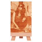 Personalized Engraved Wooden Photo Frame for Him/Her (Small, 20x10cm, Birch Ply)