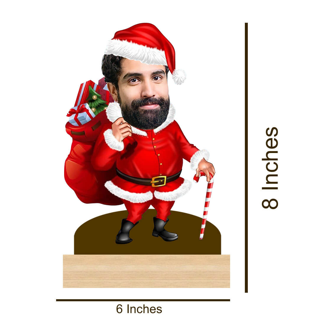 Personalized Santa Caricature for Christmas