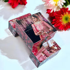 Premium Wooden Rolling Cube With Personalized Photos