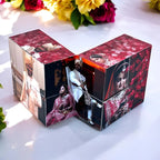 Premium Wooden Rolling Cube With Personalized Photos