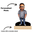 Fun & Unique Personalized Caricature Gift for Husband