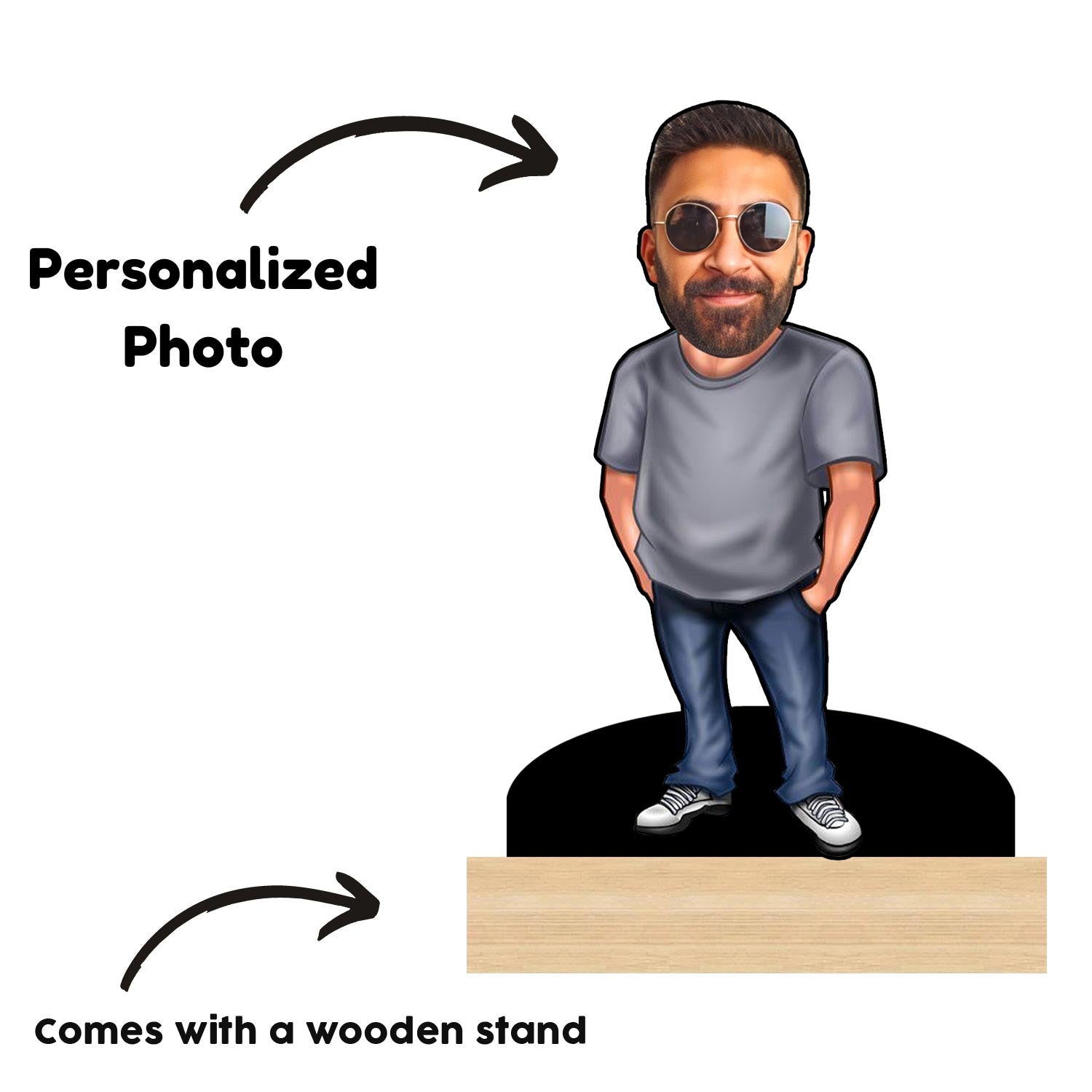 Fun & Unique Personalized Caricature Gift for Husband