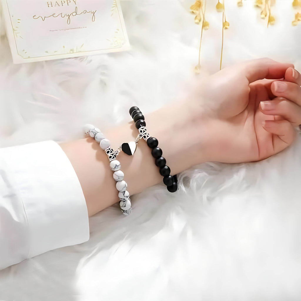 Unisex Magnetic Couple Bracelet Set of 2