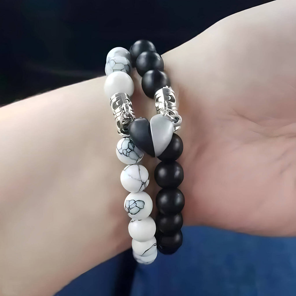 Unisex Magnetic Couple Bracelet Set of 2