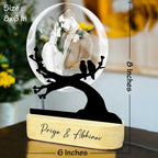 Customized Moon Tree Photo Lamp
