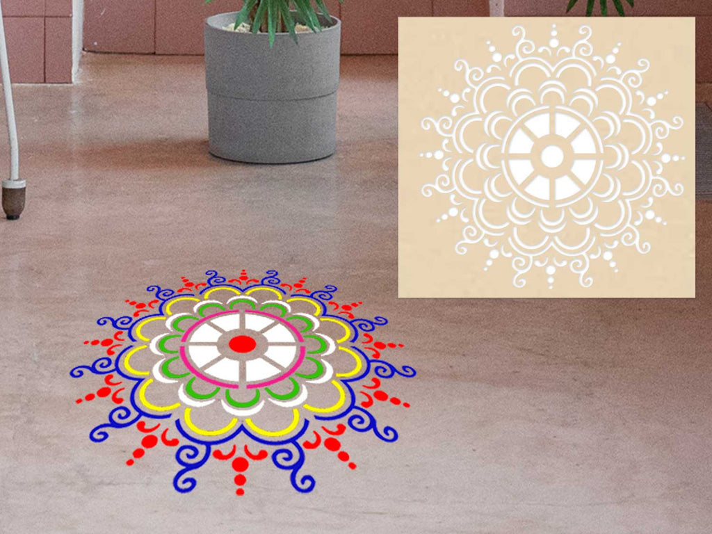 Jhoti rangoli