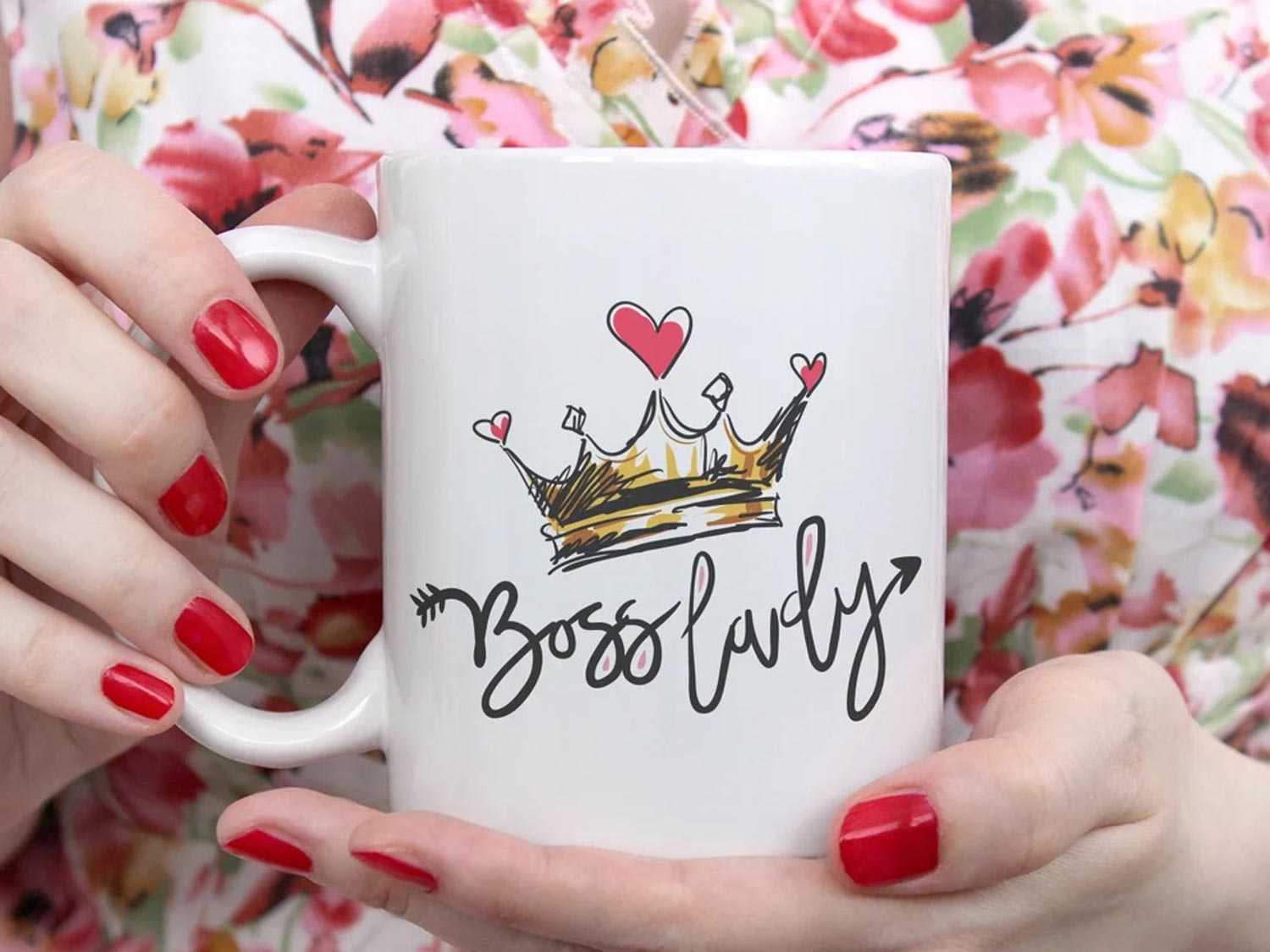 Premium Ceramic Coffee Mug Perfect Gift For Lady Boss