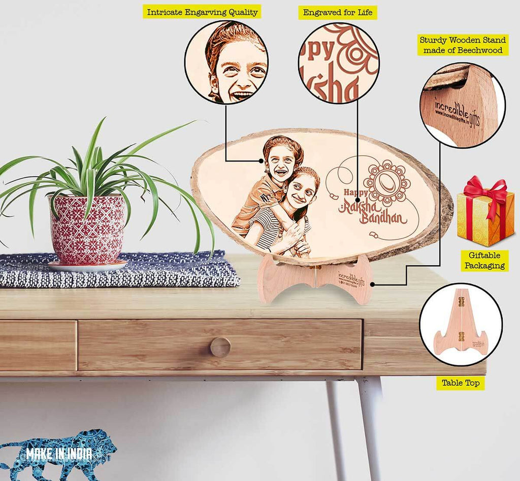 Natural Wood Frame