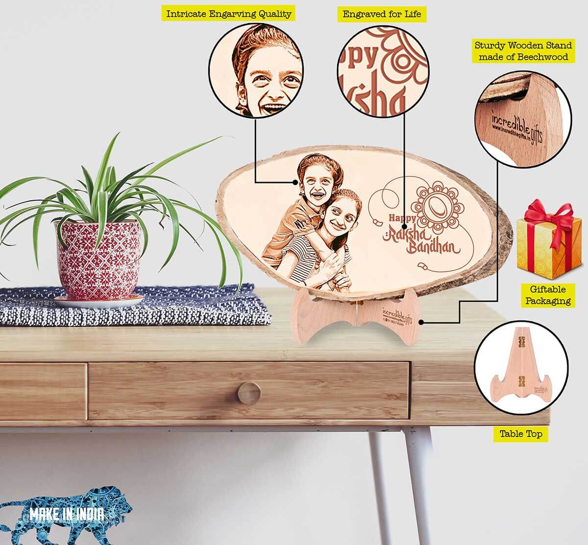 Natural Wood Frame