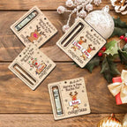 Custom Cute Money Holder Christmas Ornament Set of 2